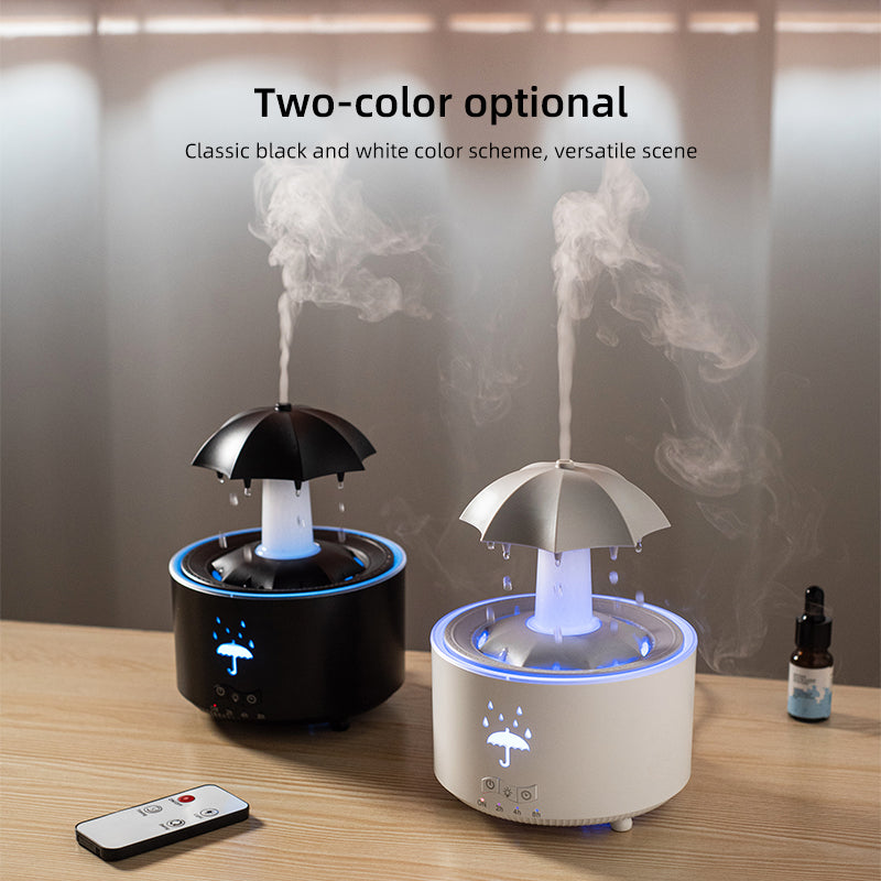 Colorful Rotating Umbrella Humidifier