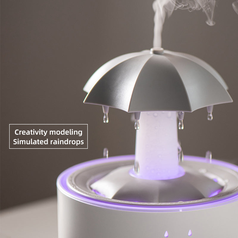 Colorful Rotating Umbrella Humidifier