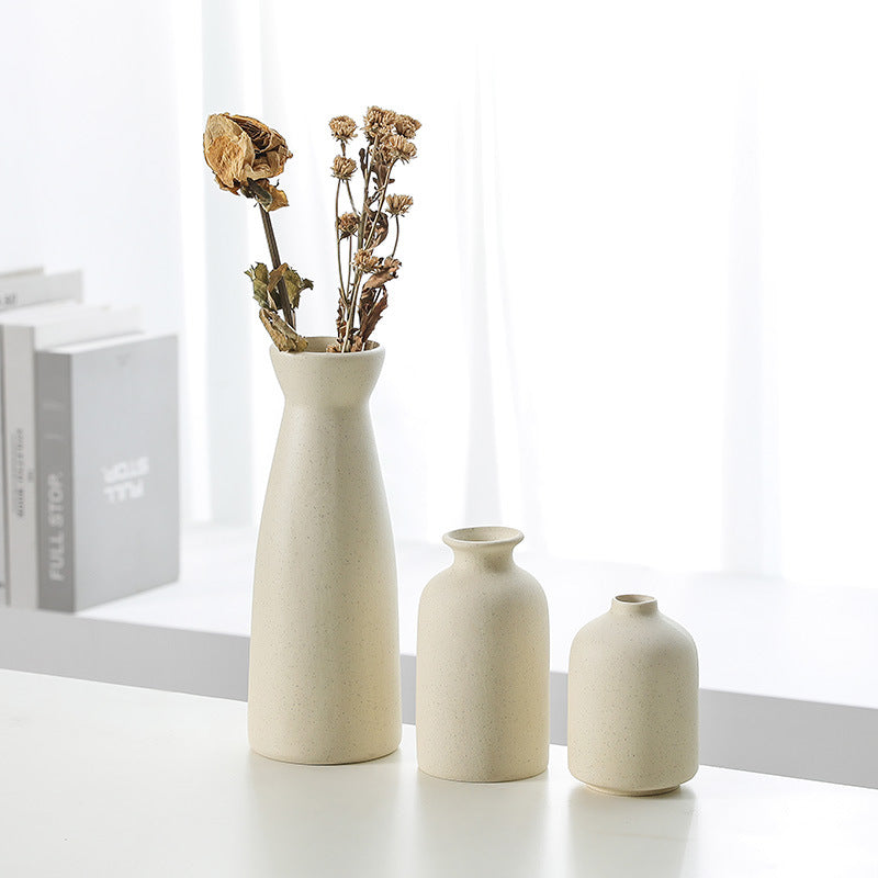 Modern Ceramic Vase Set (3 Pieces)