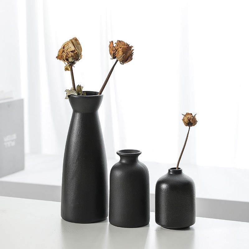 Modern Ceramic Vase Set (3 Pieces)